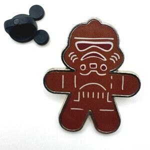 Disney Star Wars Gingerbread Mystery Collection Stormtrooper Pin